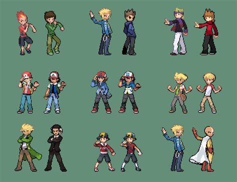 pokemon trainer sprites